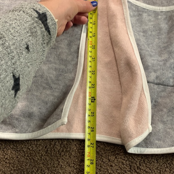 Grey/Pink cardigan small - Picture 4 of 9